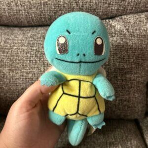 1998 Pokemon Squirtle Mini Plush Retro Classic